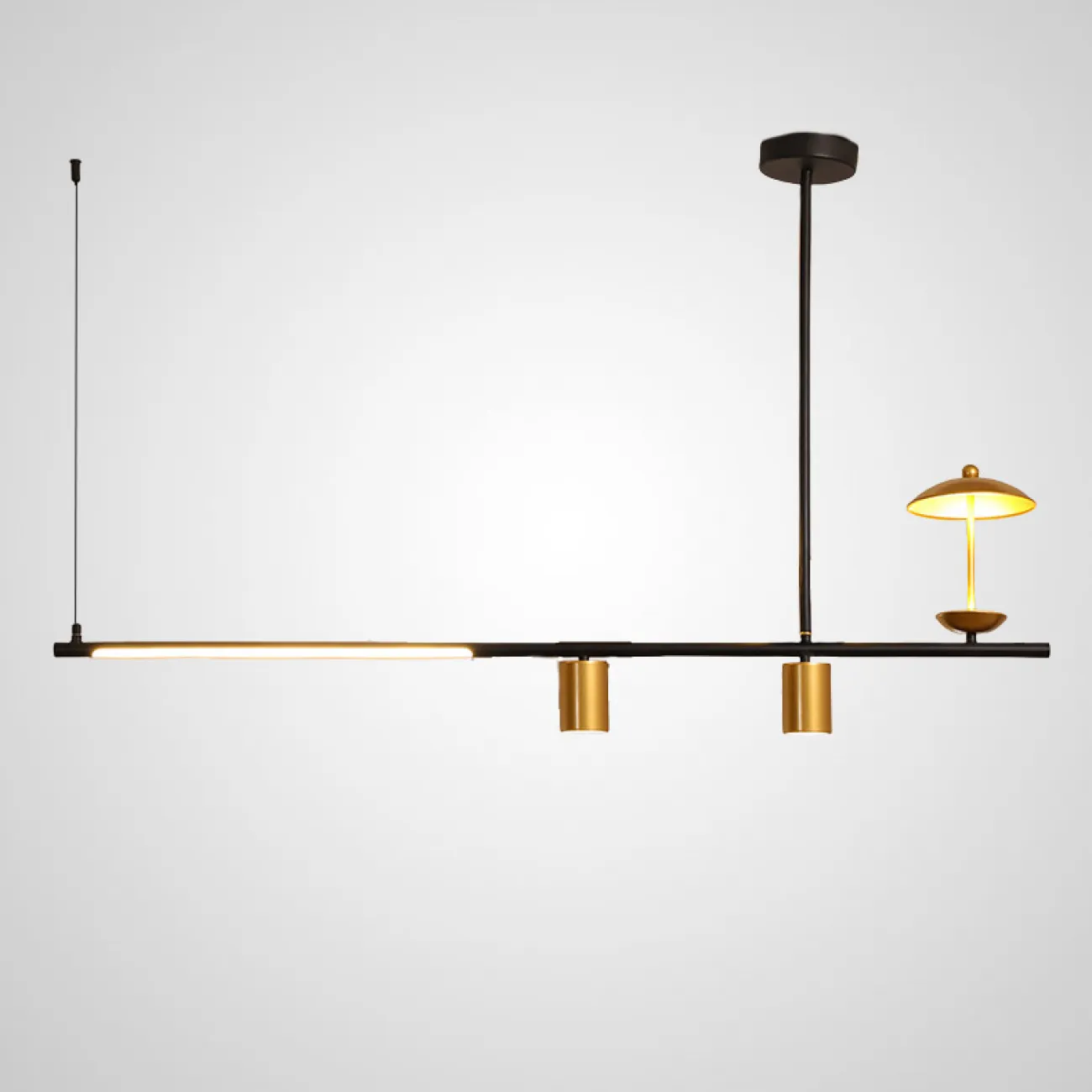Подвесной светильник HETLEY B L4 Gold от ImperiumLoft