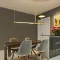 Подвесной светильник HETLEY B L4 Gold от ImperiumLoft