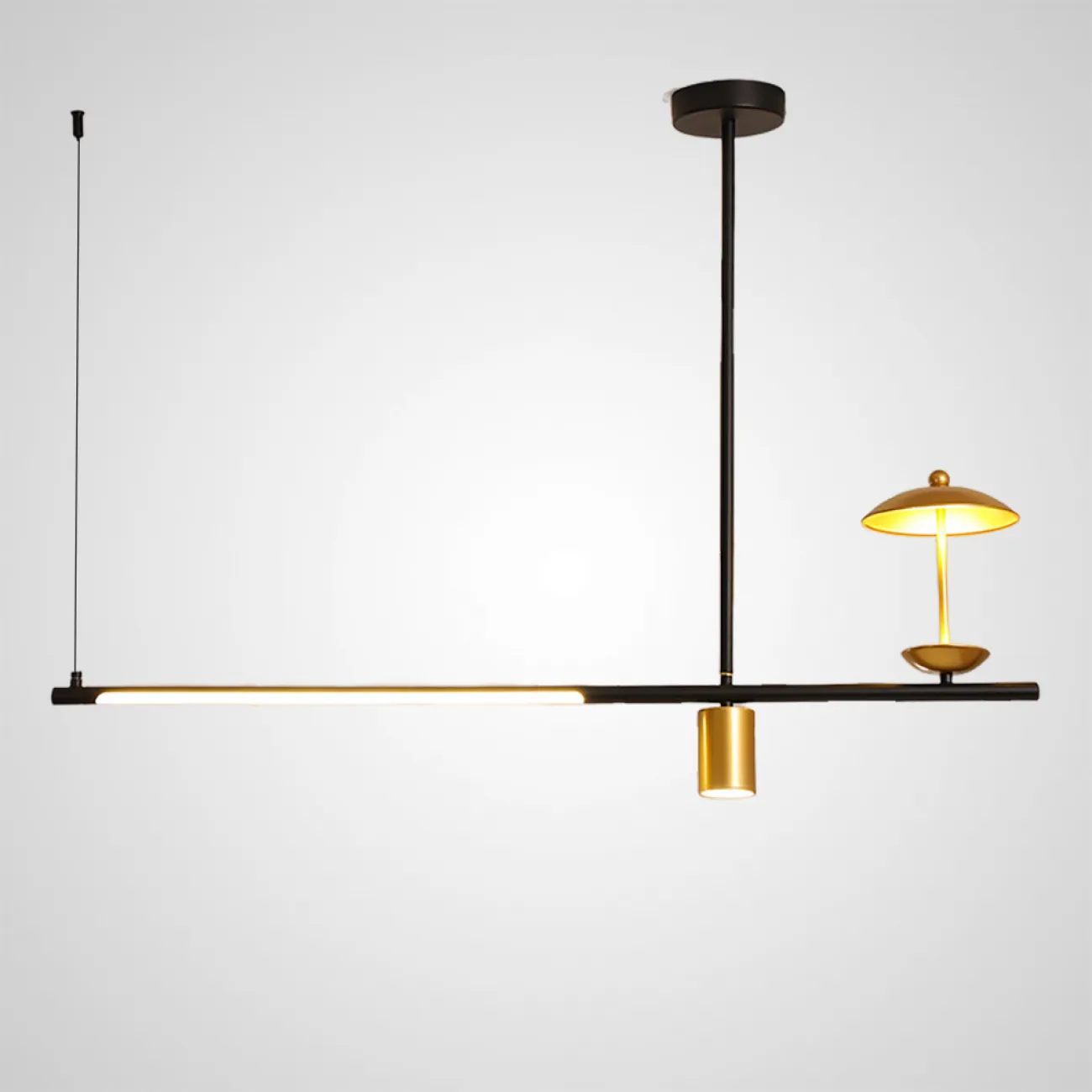 Подвесной светильник HETLEY B L4 Gold от ImperiumLoft