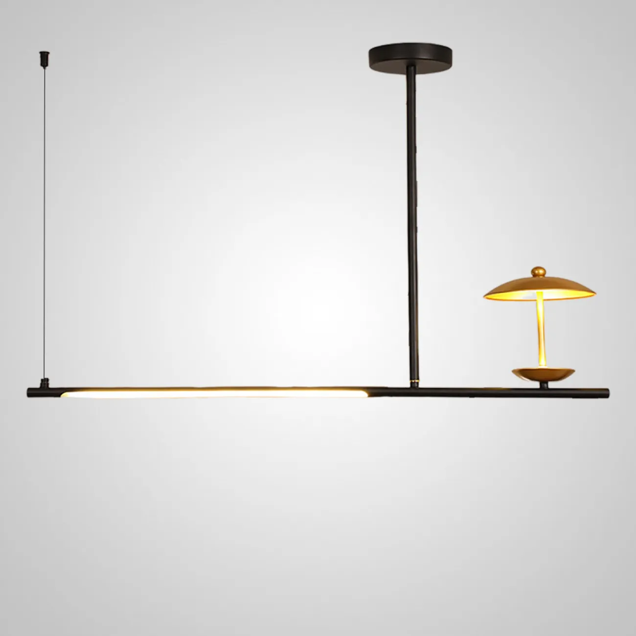 Подвесной светильник HETLEY B L4 Gold от ImperiumLoft