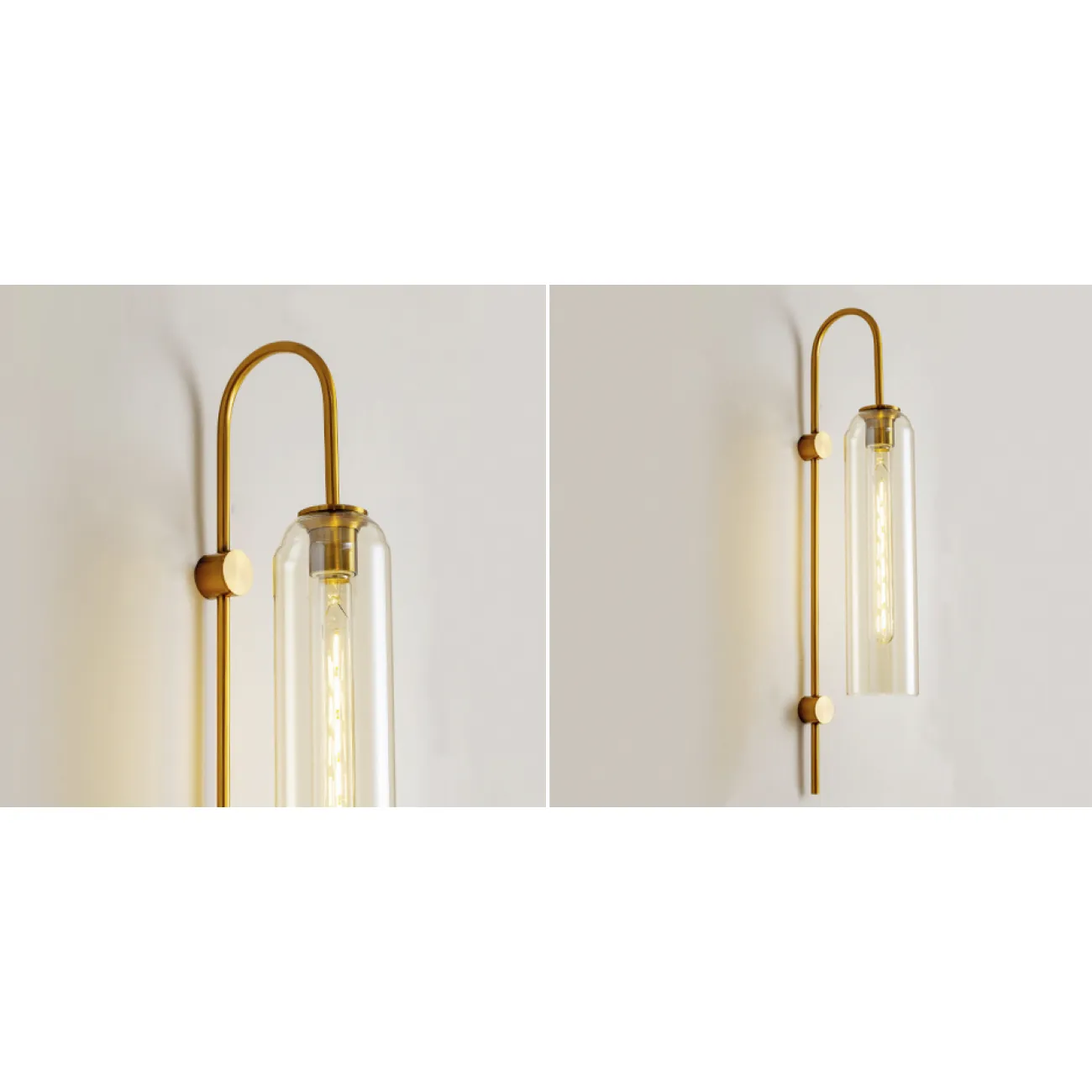 Бра ARTICOLO float Wall Sconce Transparent от ImperiumLoft