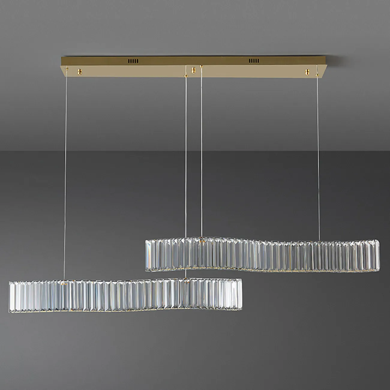 Подвесной светильник BERTOLDA LONG B Chrome от ImperiumLoft