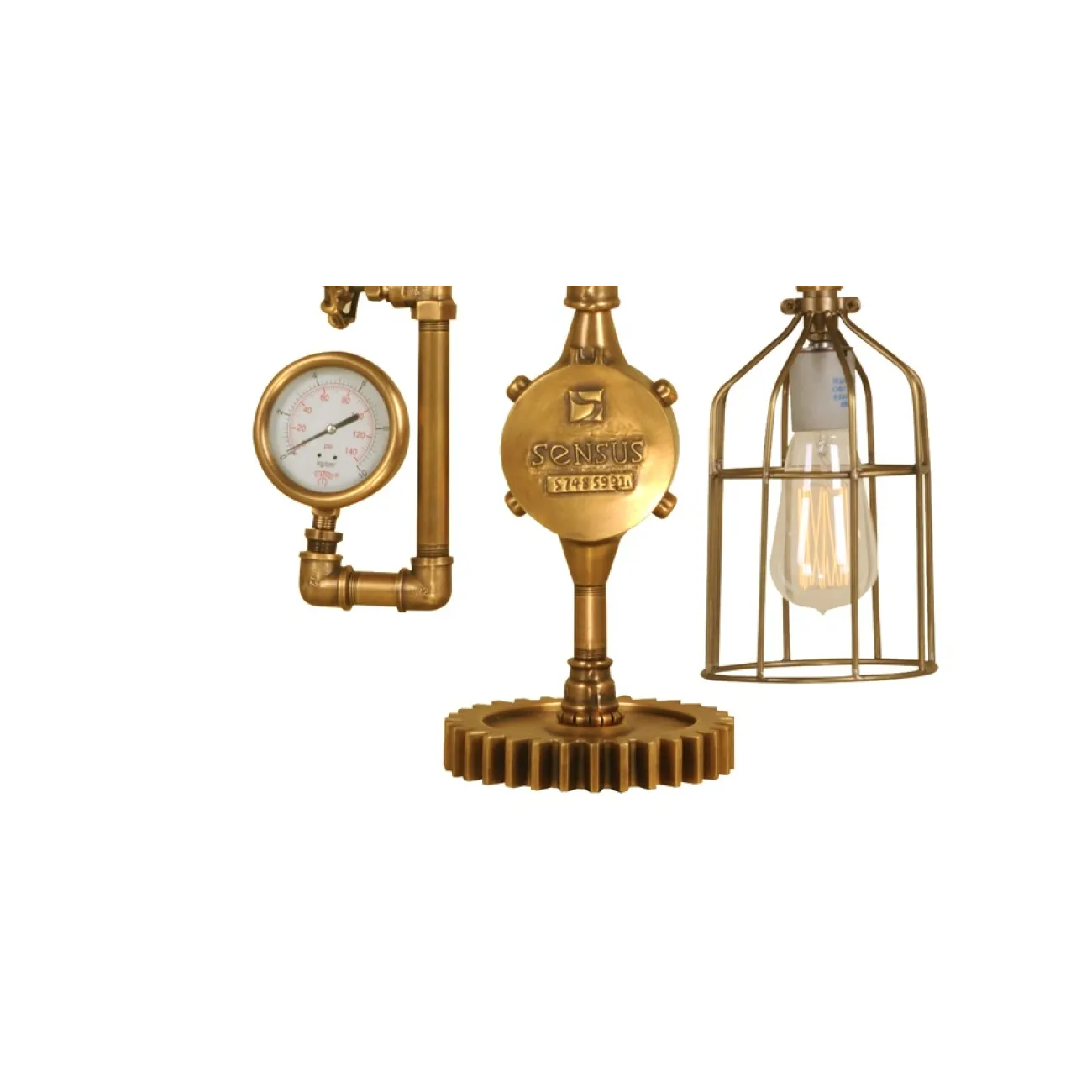 Настольная лампа Medium Brass Loft от LaLume