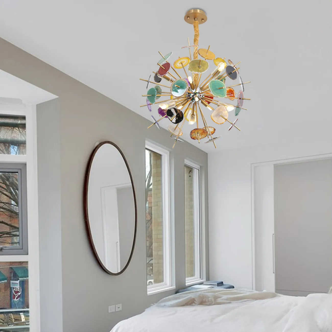 Подвесная люстра AGATE 2 D80 от ImperiumLoft