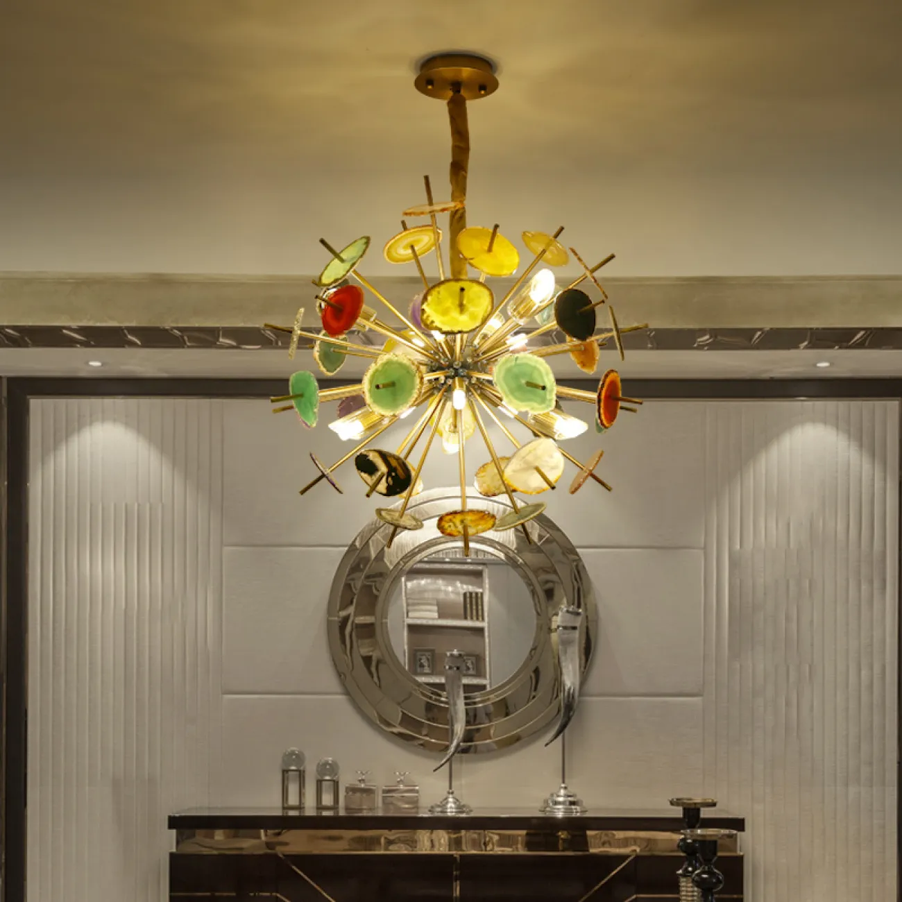 Подвесная люстра AGATE 2 D80 от ImperiumLoft