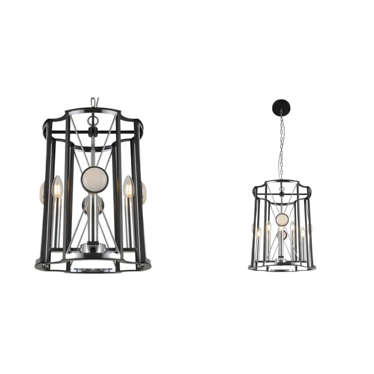 Люстра Candles Cell Chromium