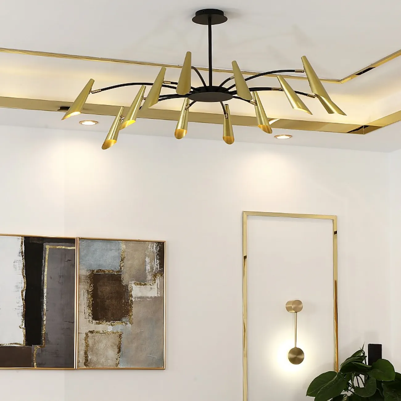 Подвесная люстра ARTESIA L6 от ImperiumLoft