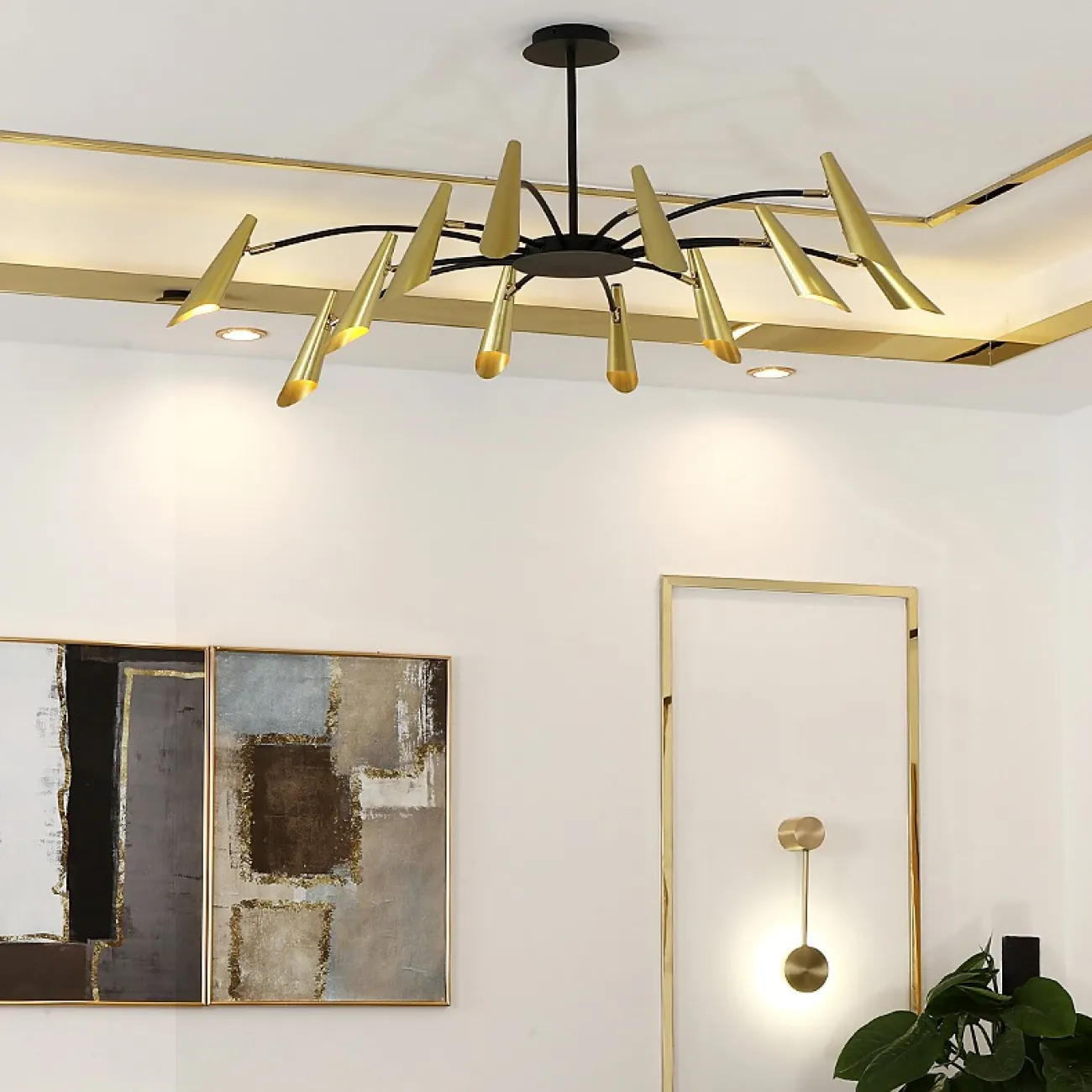 Подвесная люстра ARTESIA L8 от ImperiumLoft Подвесная люстра ARTESIA L8 от ImperiumLoft