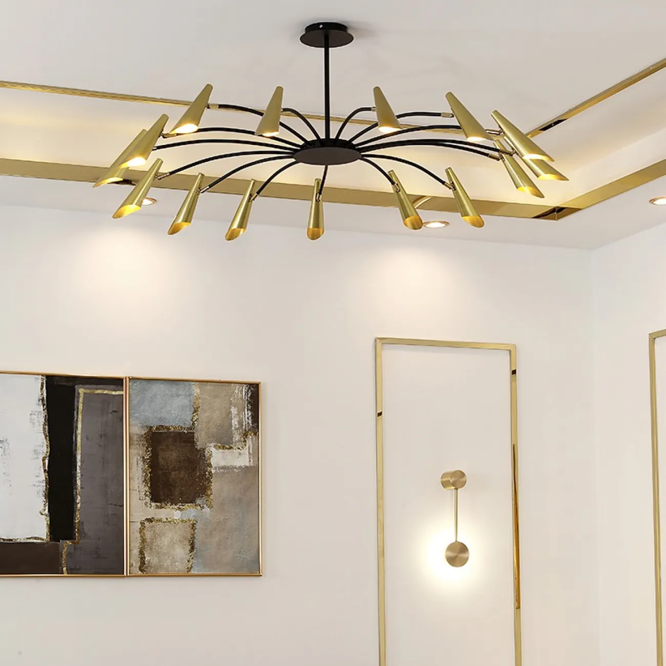 Подвесная люстра ARTESIA L6 от ImperiumLoft