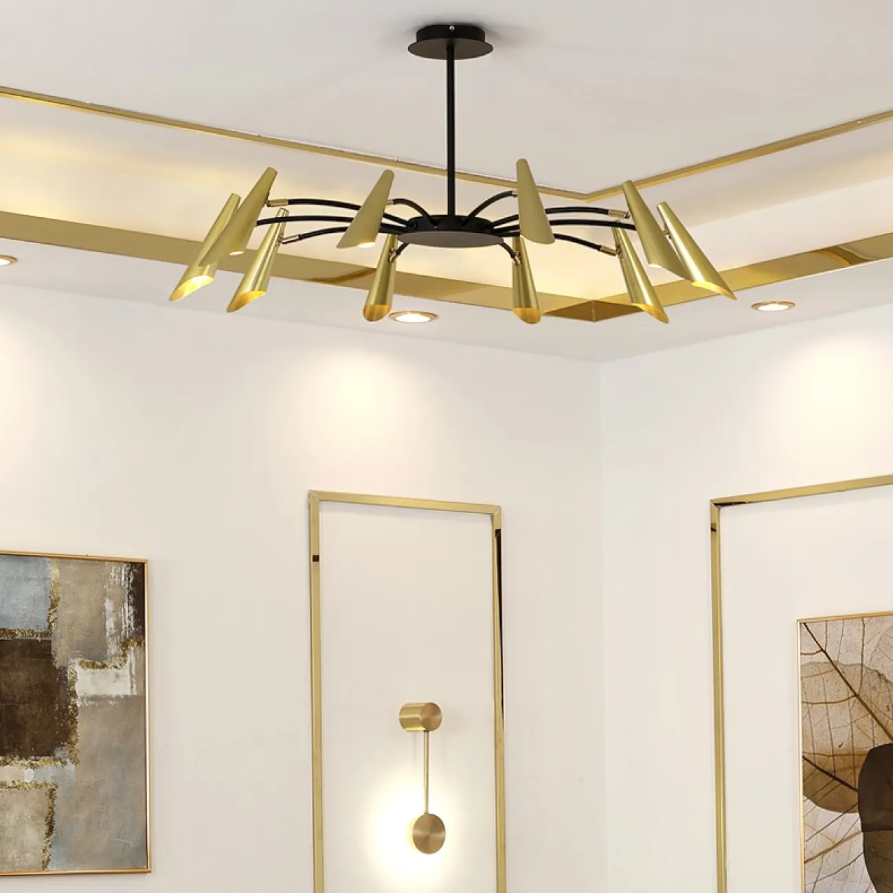 Подвесная люстра ARTESIA L8 от ImperiumLoft Подвесная люстра ARTESIA L8 от ImperiumLoft