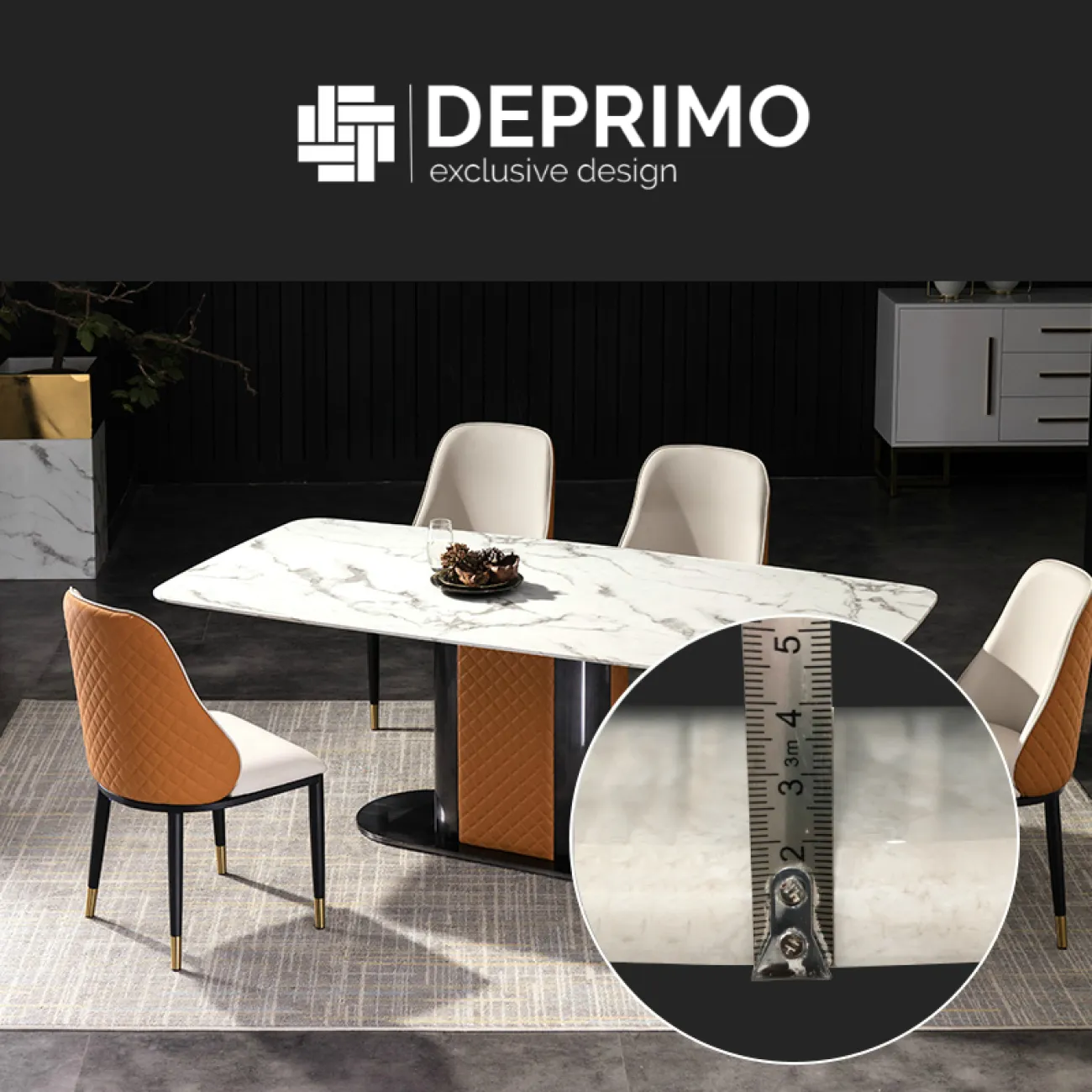 Дизайнерский обеденный стол LaLume-AZ00368