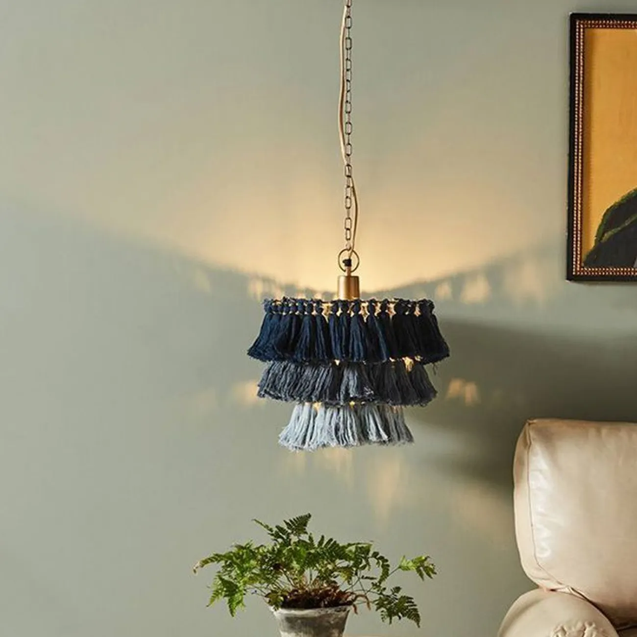 Подвесной светильник TASSEL WALL Карамель от ImperiumLoft