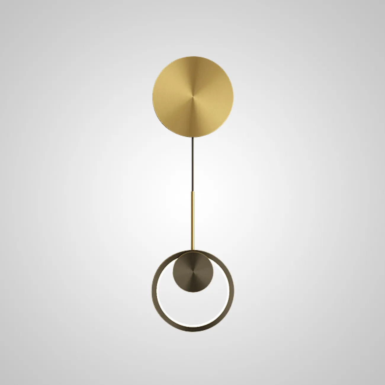 Настенный светильник RISOR BLOCK L1 Brass от ImperiumLoft