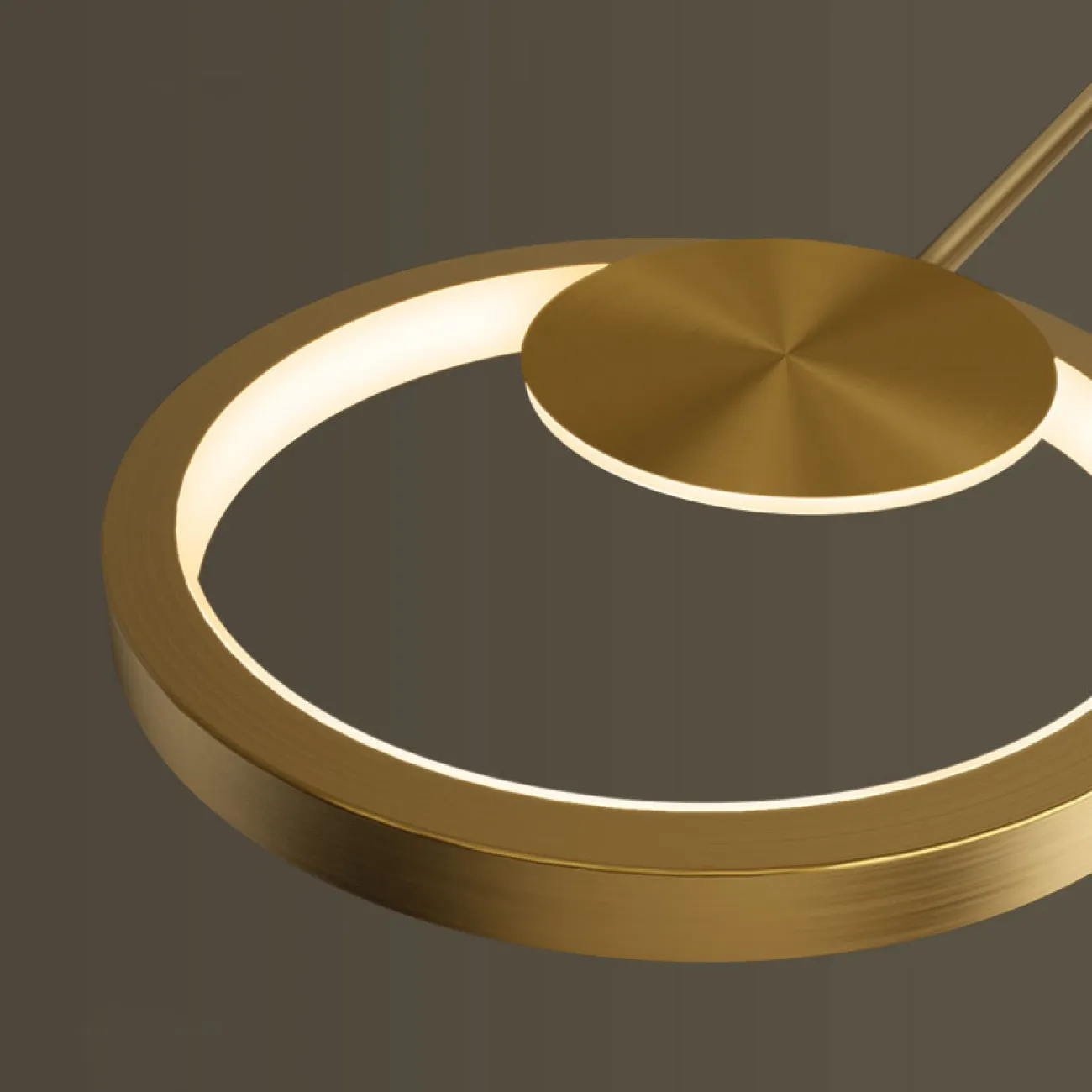 Настенный светильник RISOR BLOCK L1 Brass от ImperiumLoft