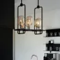 Реечная люстра CANDLE 2 L120 от ImperiumLoft