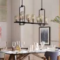 Реечная люстра CANDLE 2 L120 от ImperiumLoft