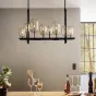 Реечная люстра CANDLE 2 L120 от ImperiumLoft