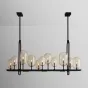 Реечная люстра CANDLE 2 L120 от ImperiumLoft