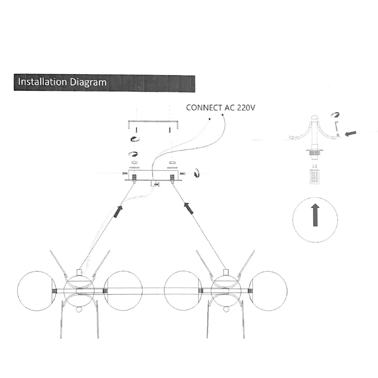 Кольцевая люстра MATISSE R SELF D105 от ImperiumLoft Кольцевая люстра MATISSE R SELF D105 от ImperiumLoft
