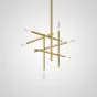 Подвесная люстра TRAVERSE H90 Gold от ImperiumLoft