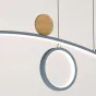 Подвесной светильник ABIGAIL LONG Gray от ImperiumLoft