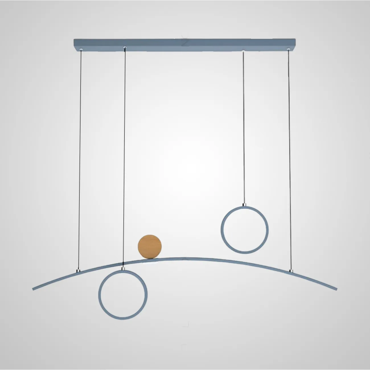 Подвесной светильник ABIGAIL LONG Black от ImperiumLoft