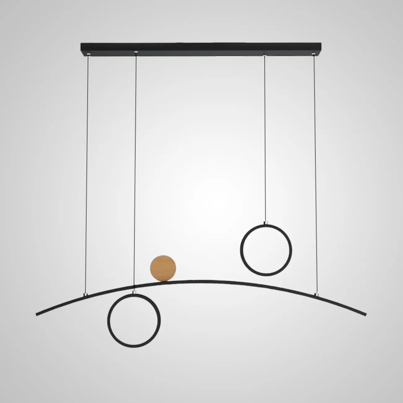 Подвесной светильник ABIGAIL LONG Gray от ImperiumLoft