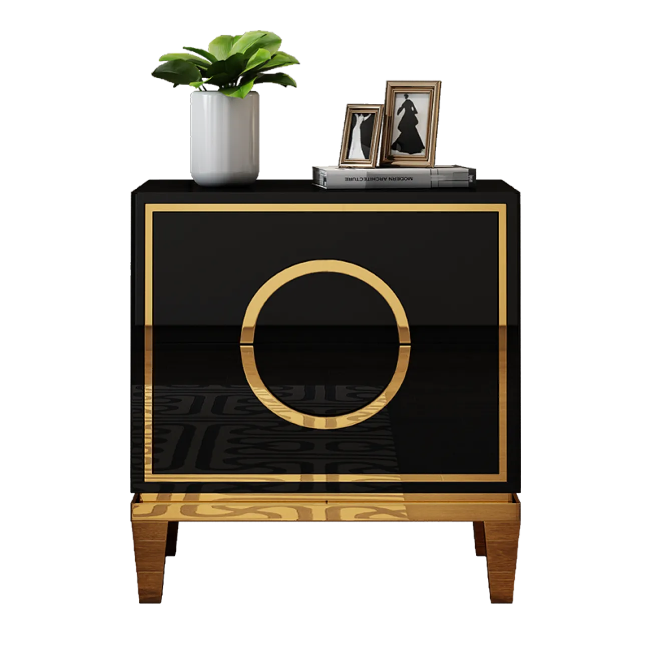 Дизайнерская прикроватная тумба LaLume-TT00106 Дизайнерская прикроватная тумба LaLume-TT00106