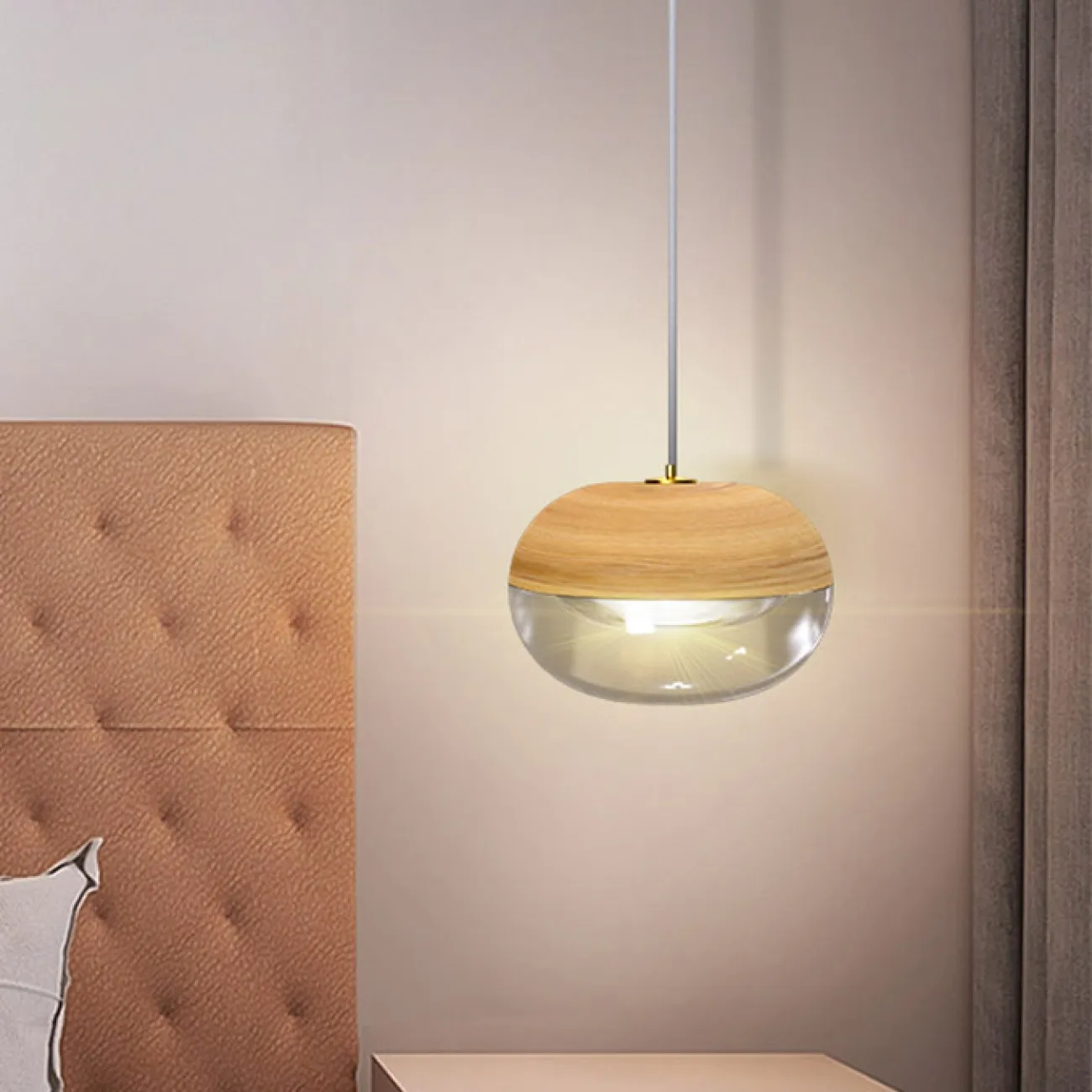 Подвесной светильник ODVEIG dark brown от ImperiumLoft