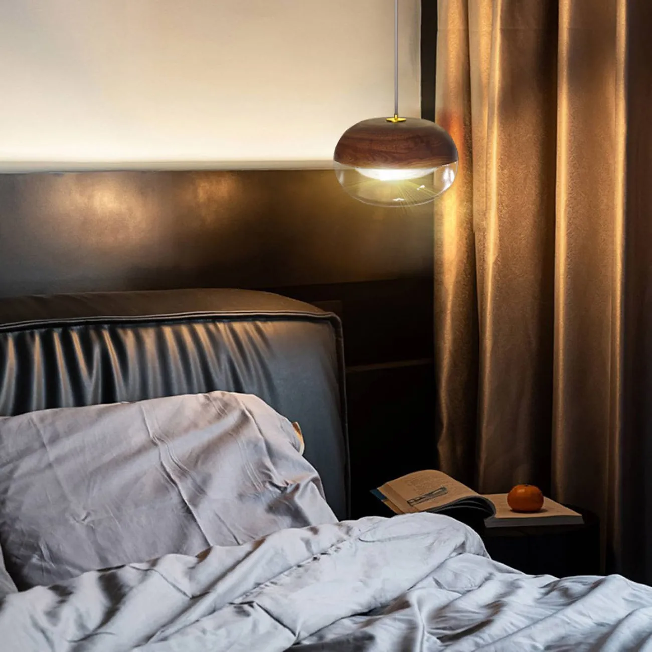 Подвесной светильник ODVEIG dark brown от ImperiumLoft