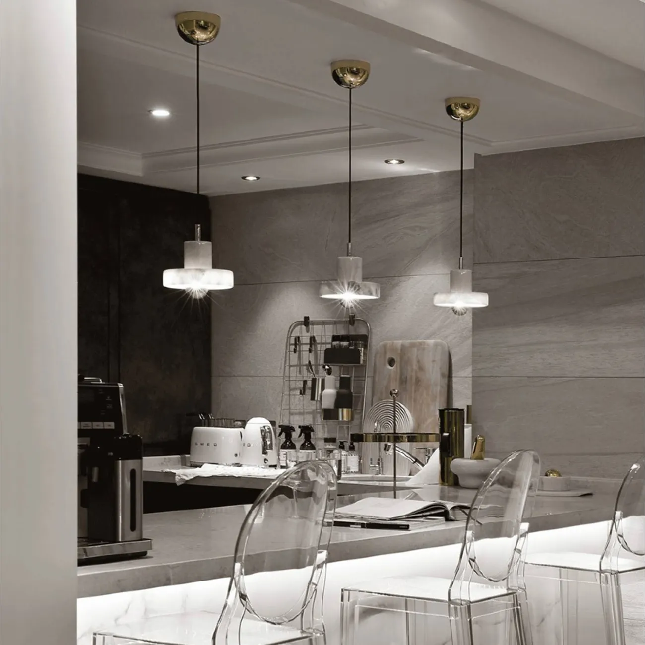 Подвесной светильник STONE PENDANT White by ImperiumLoft от ImperiumLoft Подвесной светильник STONE PENDANT White by ImperiumLoft от ImperiumLoft