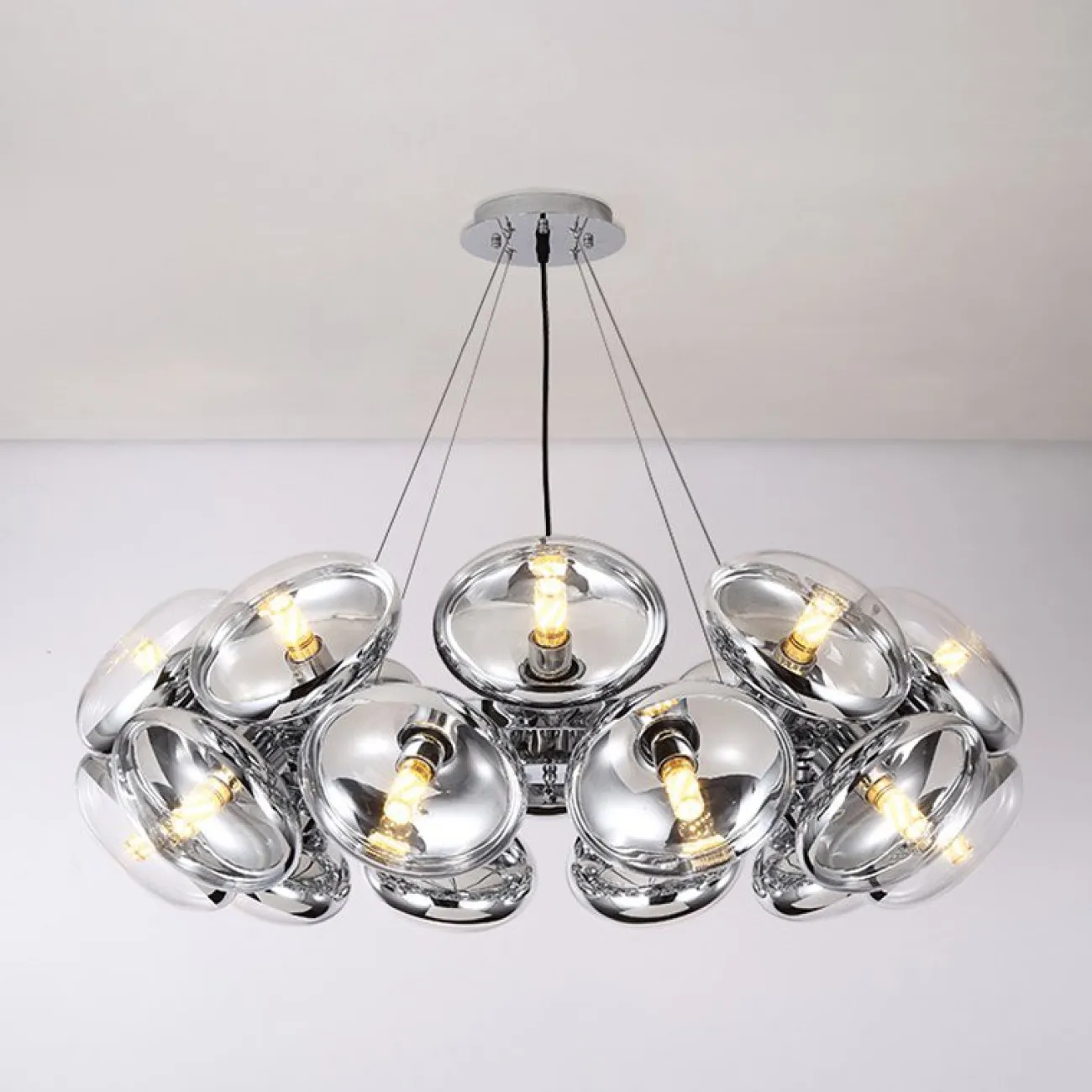 Подвесная люстра GRAZ 12 Золото от ImperiumLoft