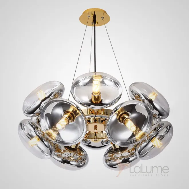 Подвесная люстра GRAZ 12 Золото от ImperiumLoft