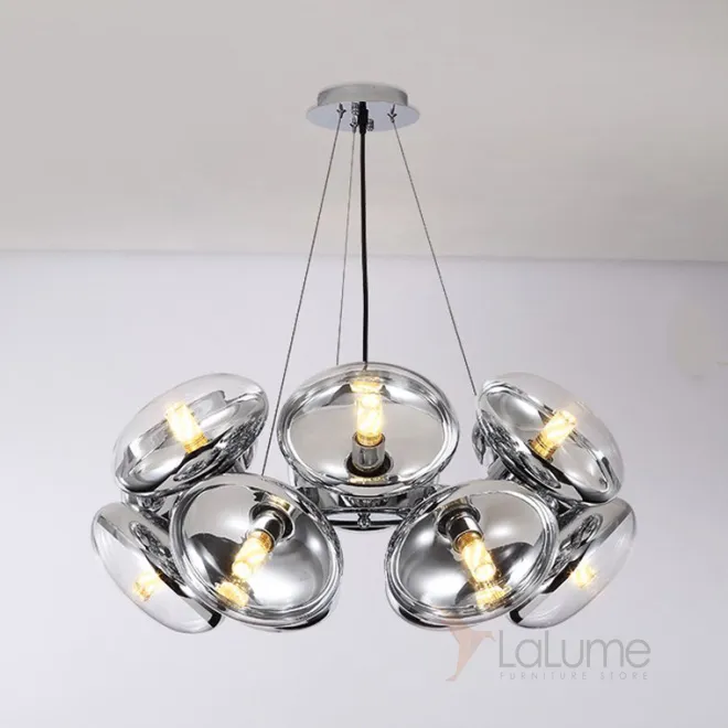 Подвесная люстра GRAZ 12 Хром от ImperiumLoft