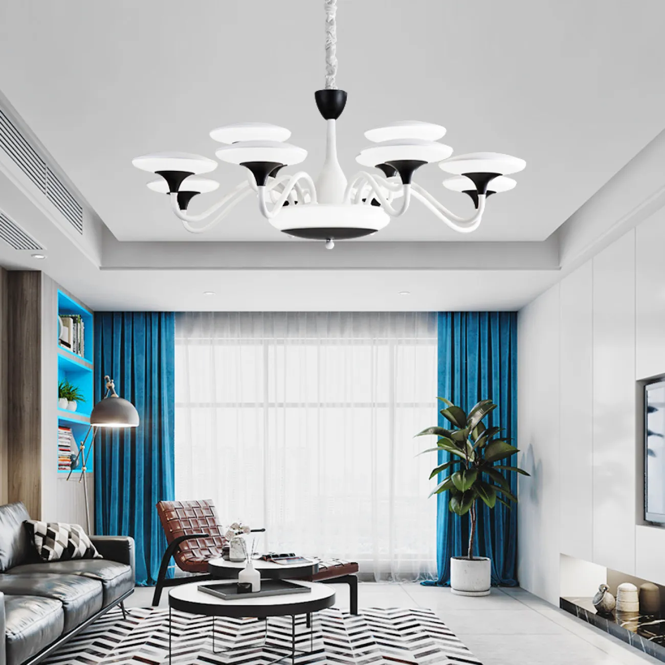 Подвесная люстра MIST от ImperiumLoft