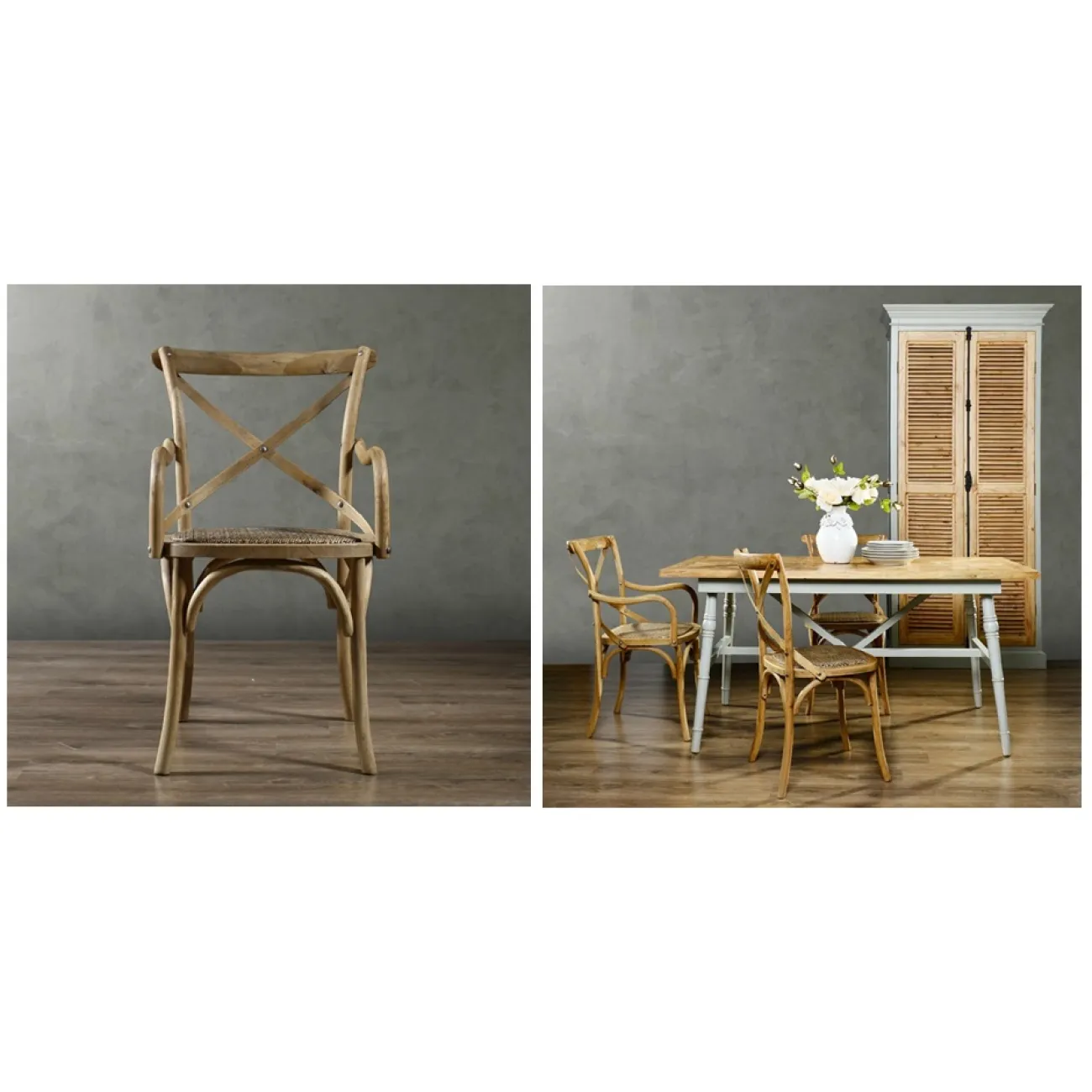 Обеденный стул Wooden Provence от LaLume