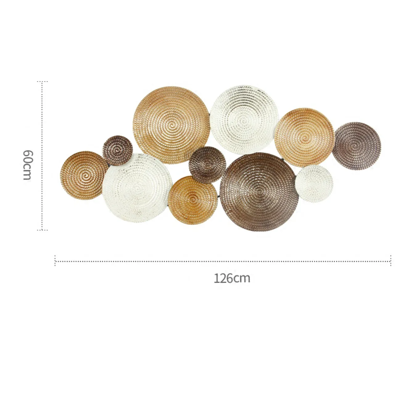 Настенный декор круги LaLume-KKK00143