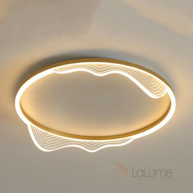 Потолочный светильник IZELIN D50 Brass от ImperiumLoft