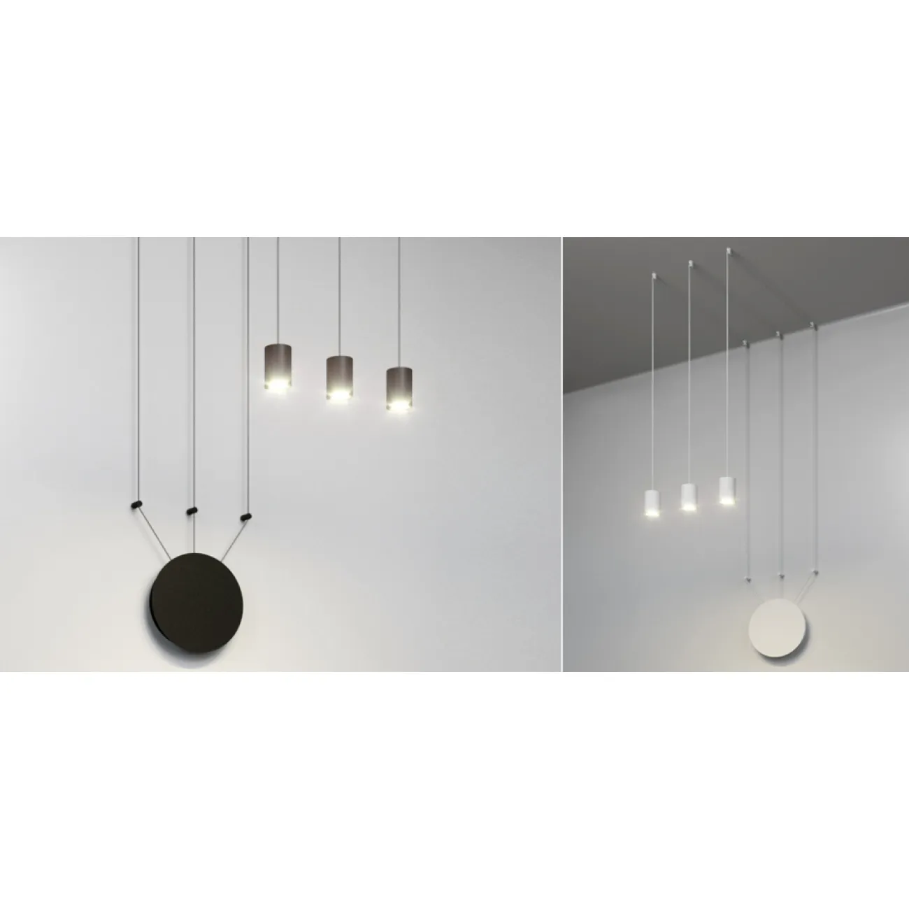 Подвес Wireflow FreeForm 0363 LED White 3 патрона designed by Jordi Vilardell Подвес Wireflow FreeForm 0363 LED White 3 патрона designed by Jordi Vilardell