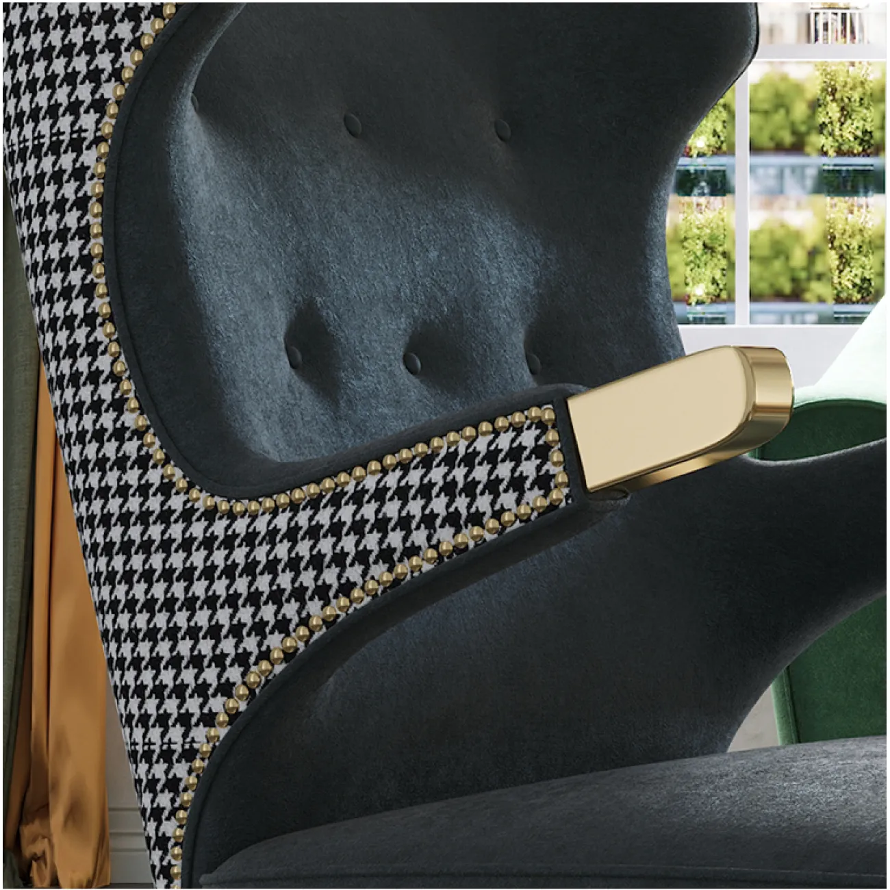 Дизайнерское кресло LaLume-KK00257