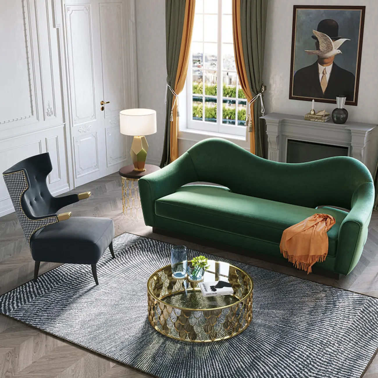 Дизайнерское кресло LaLume-KK00257