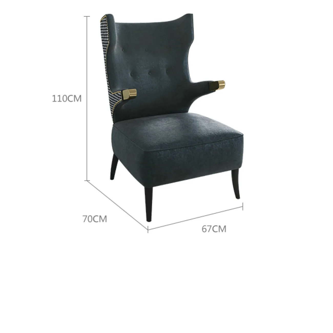 Дизайнерское кресло LaLume-KK00257