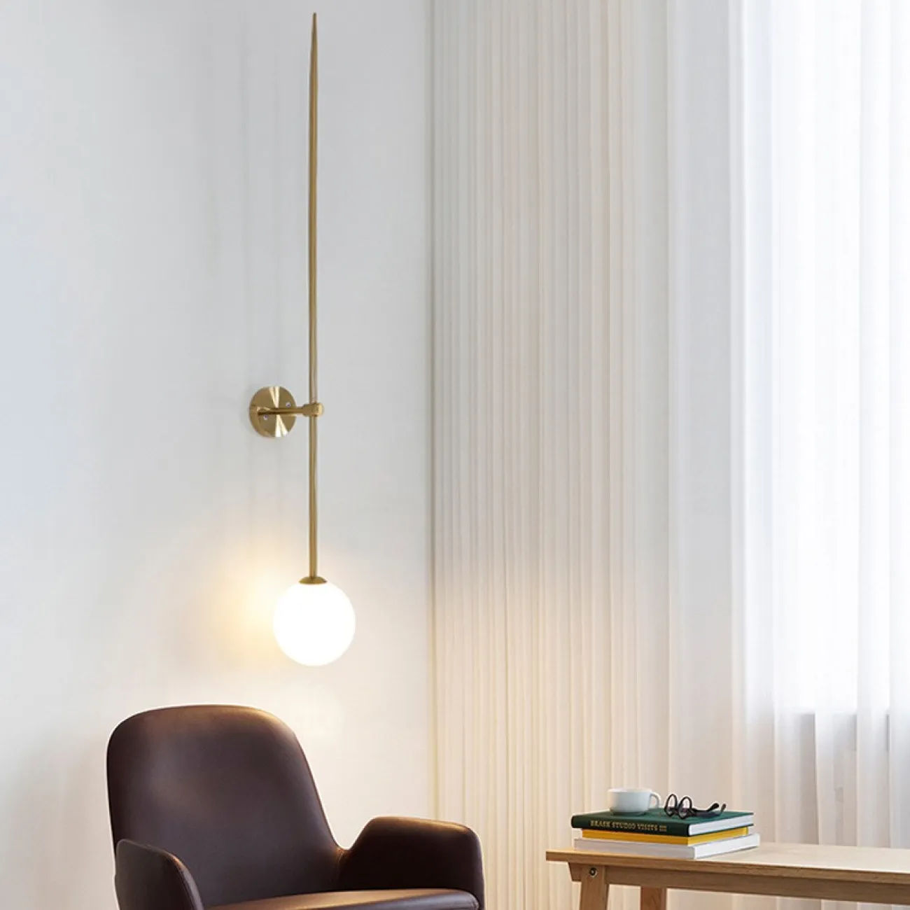 Настенный светильник LINES Ball 150 Black от ImperiumLoft Настенный светильник LINES Ball 150 Black от ImperiumLoft