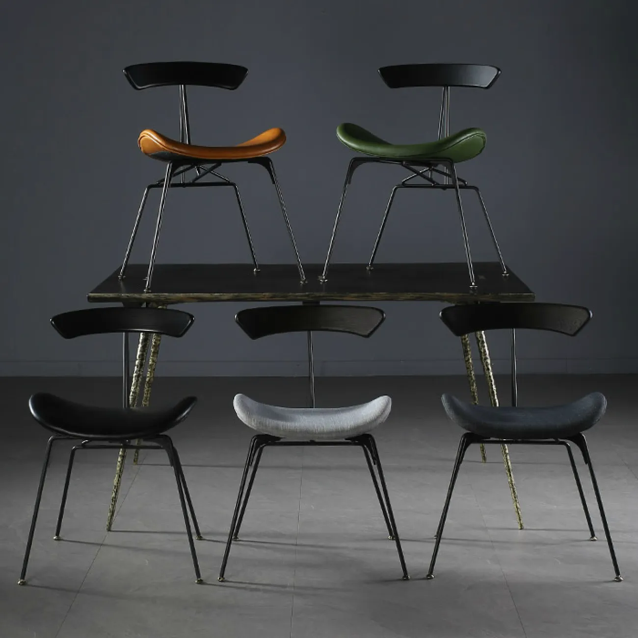 Дизайнерский обеденный стул LaLume-ST00196