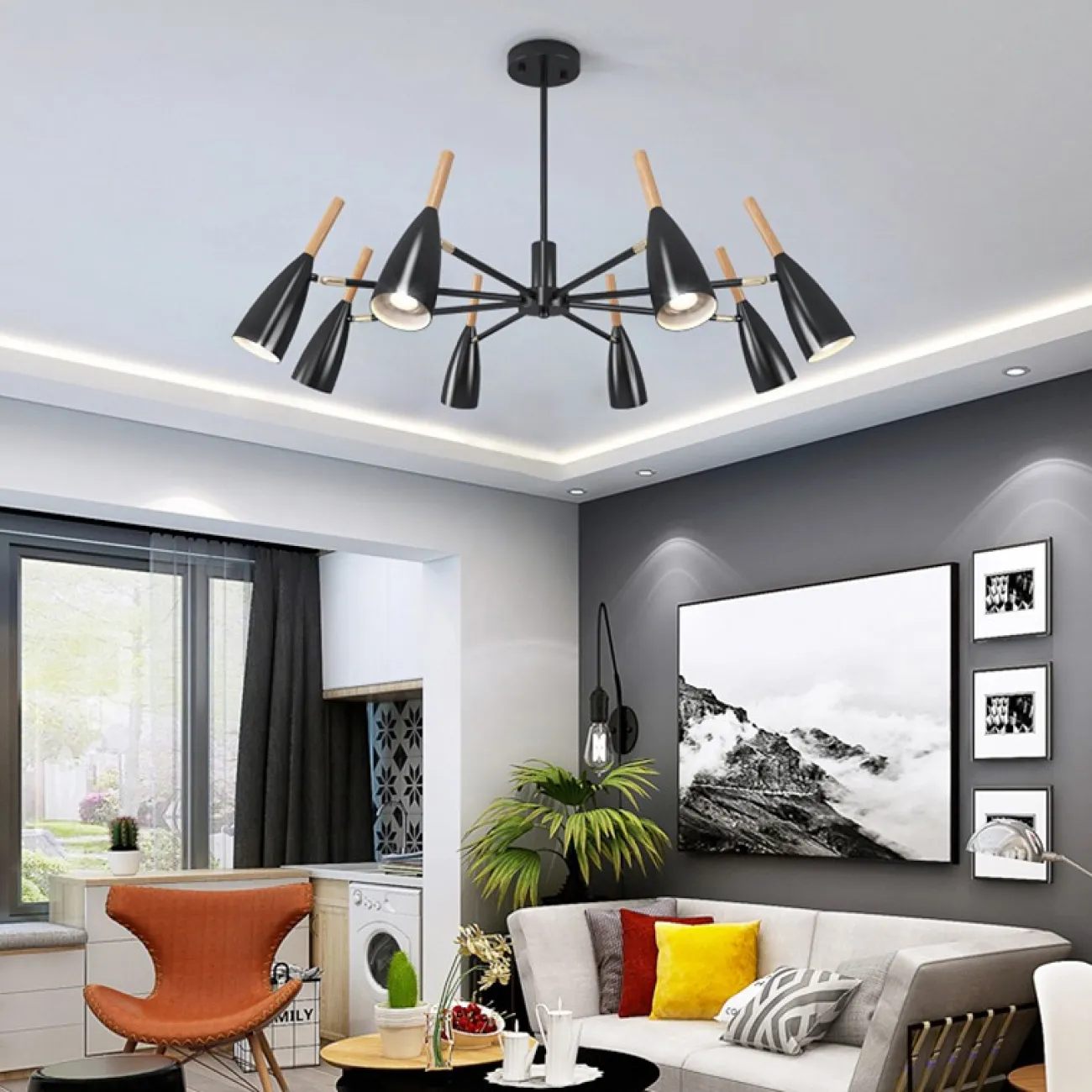 Подвесная люстра DALBY от ImperiumLoft