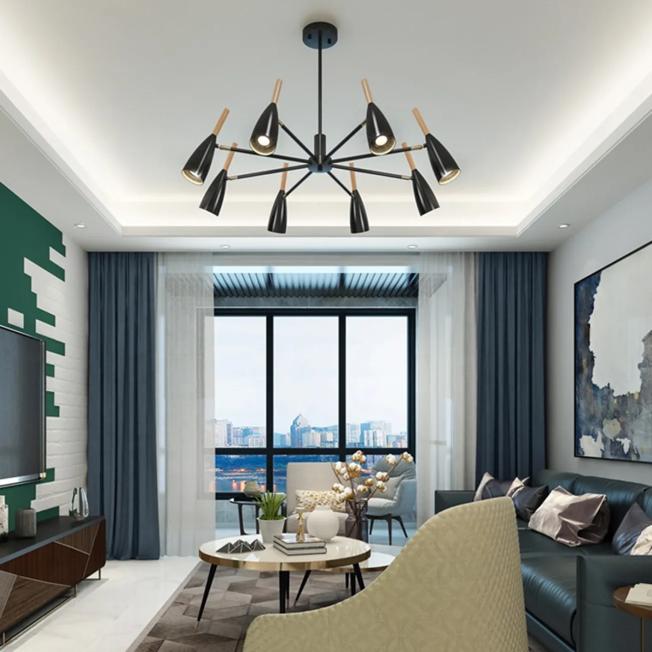 Подвесная люстра DALBY от ImperiumLoft