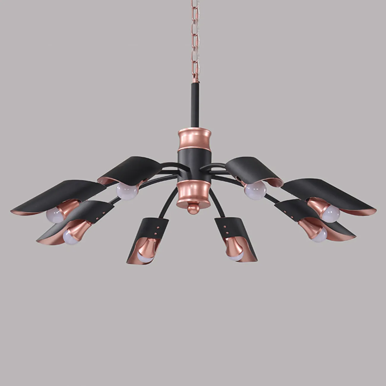 Дизайнерская светодиодная люстра в скандинавском стиле