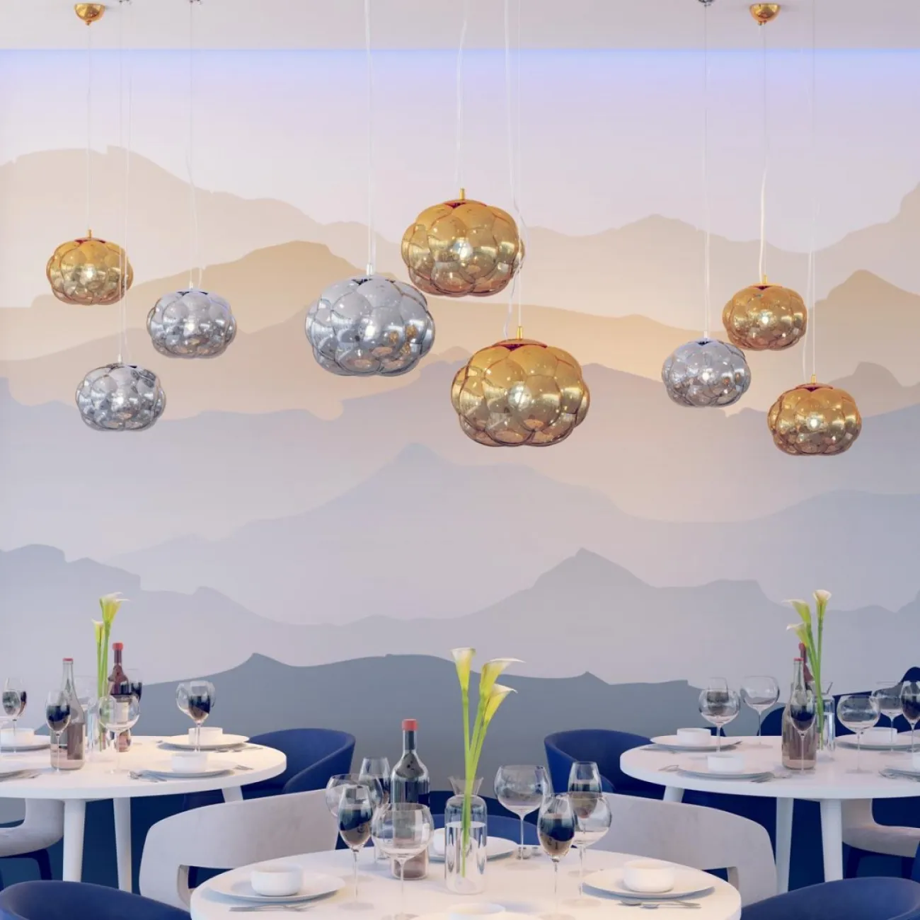 Подвесной светильник SKYERNE GLOSS от ImperiumLoft