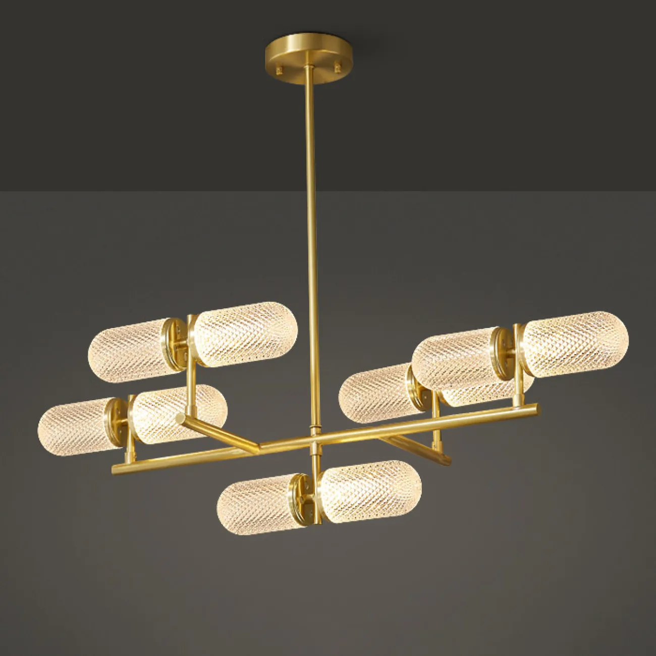 Потолочная люстра BERNICE L6 от ImperiumLoft