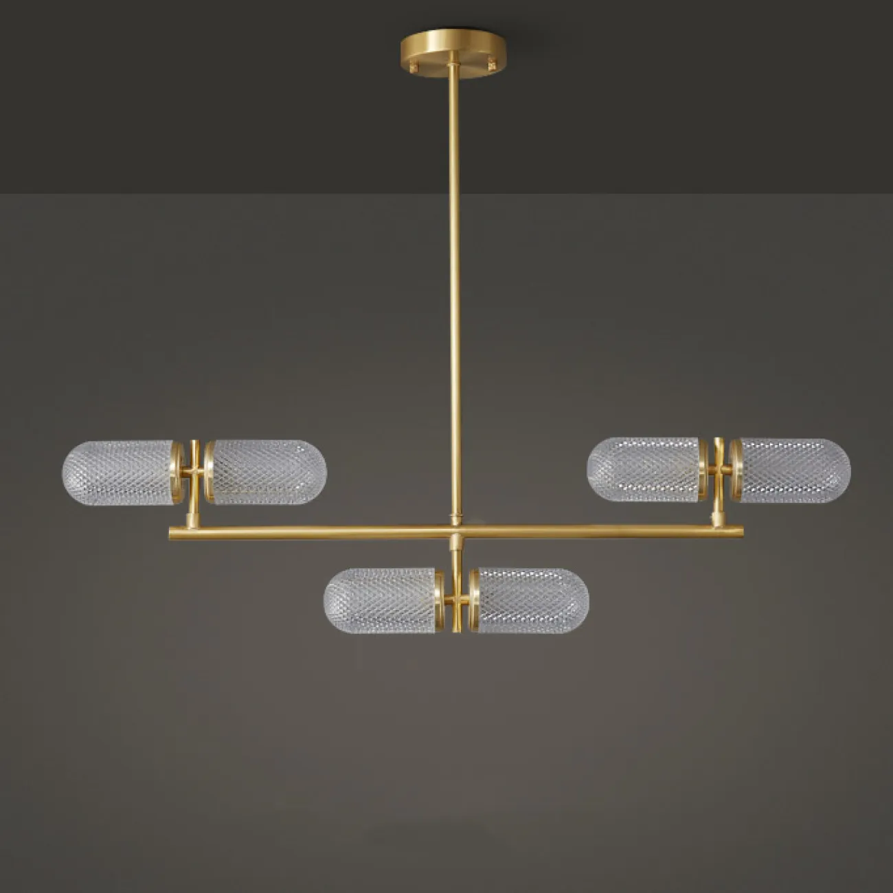 Потолочная люстра BERNICE L6 от ImperiumLoft